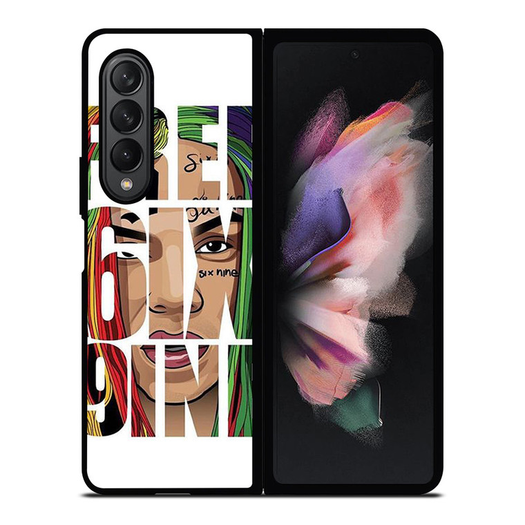 FREE 6IX9INE 69 SIXNINE CARTOON RAPPER Samsung Galaxy Z Fold 3 Case Cover