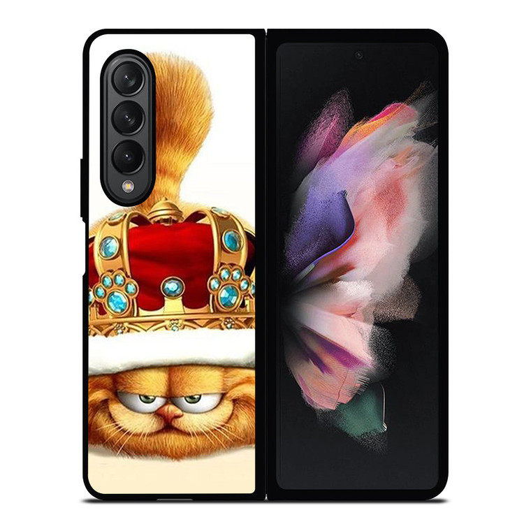 GARFIELD LAZY CAT KING Samsung Galaxy Z Fold 3 Case Cover