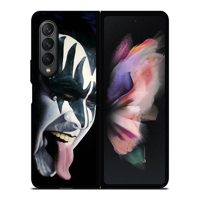 GENE SIMMONS FACE KISS BAND Samsung Galaxy Z Fold 3 Case Cover GENE SIMMONS FACE KISS BAND Samsung Galaxy Z Fold 3 Case Cover