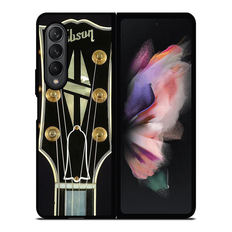 GIBSON GUITAR HEAD LOGO Samsung Galaxy Z Fold 3 Case Cover