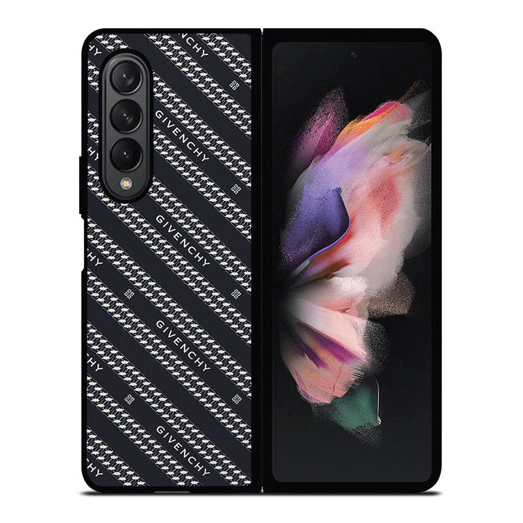 GIVENCHY PARIS LOGO PATTERN Samsung Galaxy Z Fold 3 Case Cover
