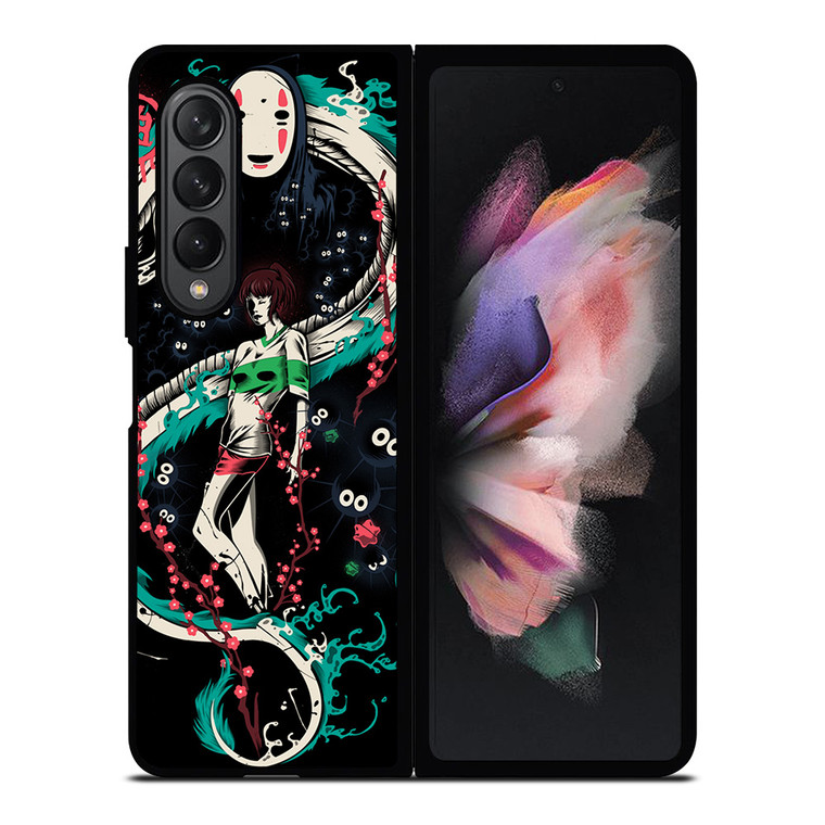HAKU DRAGON STUDIO GHIBLI Samsung Galaxy Z Fold 3 Case Cover