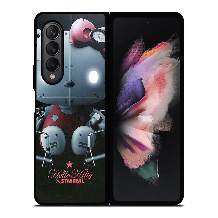 HELLO KITTY STAYREAL ROBOT Samsung Galaxy Z Fold 3 Case Cover