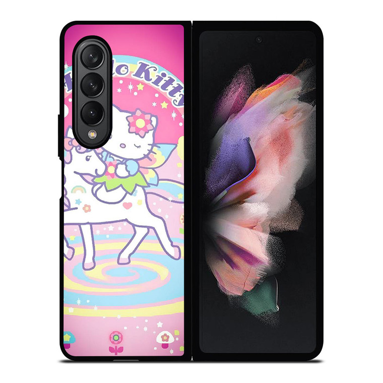 HELLO KITTY UNICORN CUT Samsung Galaxy Z Fold 3 Case Cover