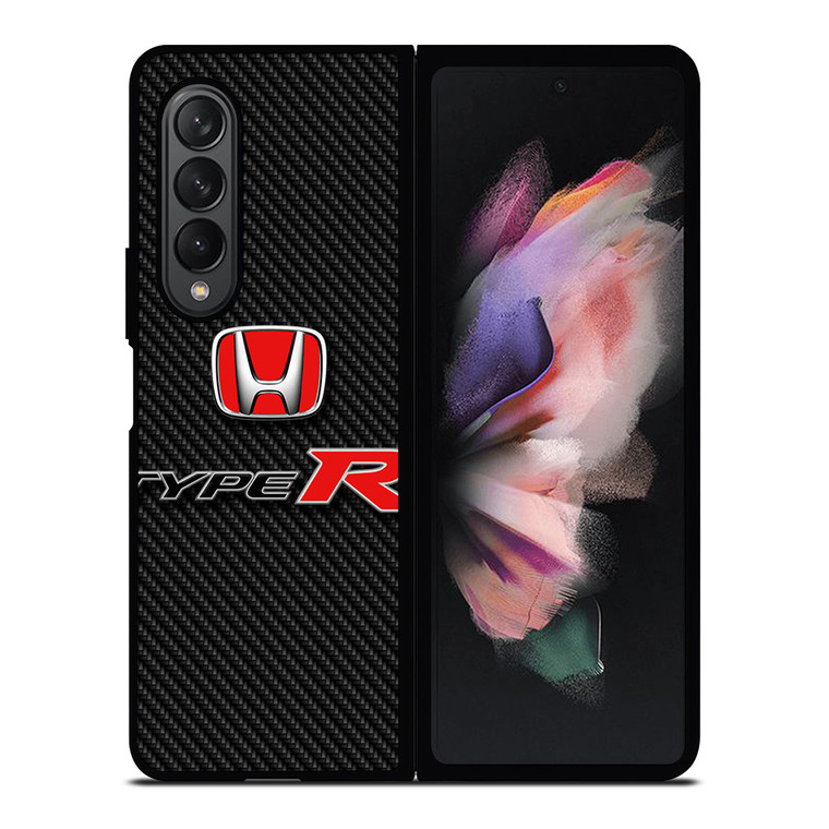 HONDA CIVIC TYPE R CARBON Samsung Galaxy Z Fold 3 Case Cover