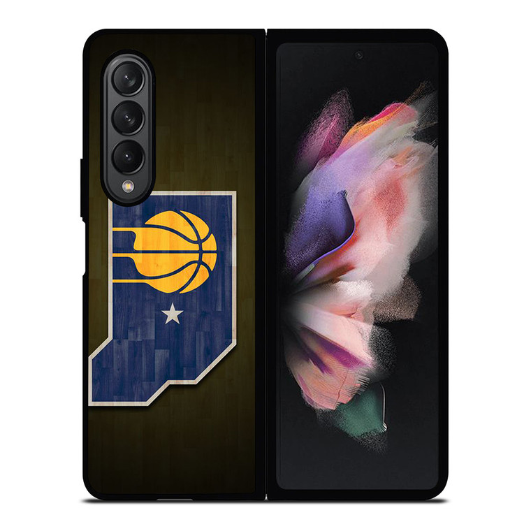 INDIANA PACERS WOODEN LOGO Samsung Galaxy Z Fold 3 Case Cover