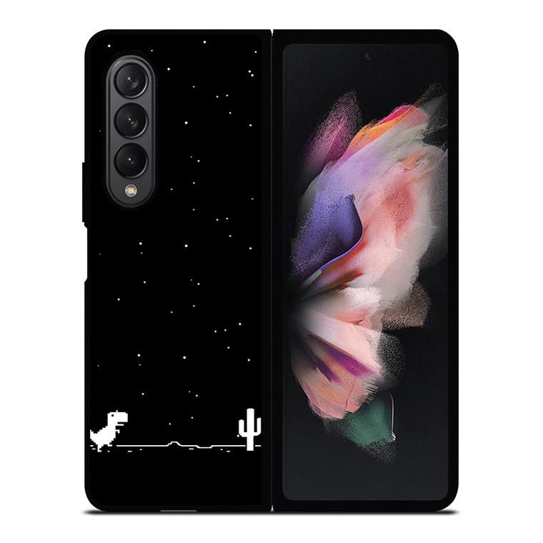 INTERNET ERROR DINOSAUR POLKADOTS Samsung Galaxy Z Fold 3 Case Cover