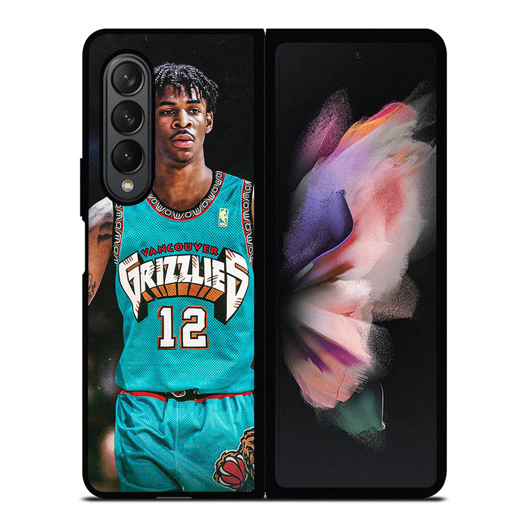 JA MORANT MEMPHIS GRIZZLIES NBA 3 Samsung Galaxy Z Fold 3 Case Cover