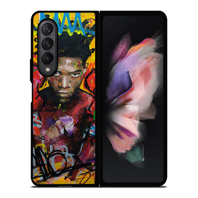 JEAN MICHEL BASQUIAT BOXING ART Samsung Galaxy Z Fold 3 Case Cover