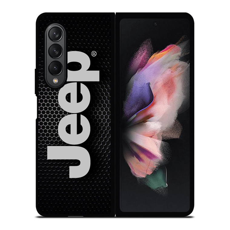 JEEP METAL LOGO Samsung Galaxy Z Fold 3 Case Cover