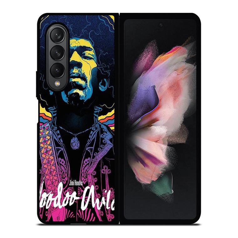 JIMI HENDRIX ART Samsung Galaxy Z Fold 3 Case Cover