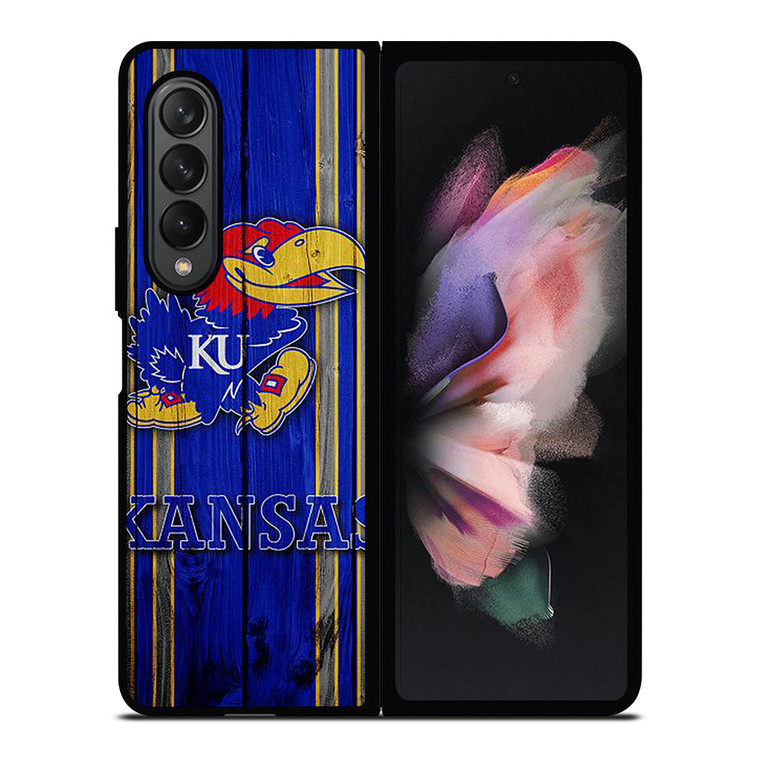 KANSAS JAYHAWKS LOGO Samsung Galaxy Z Fold 3 Case Cover