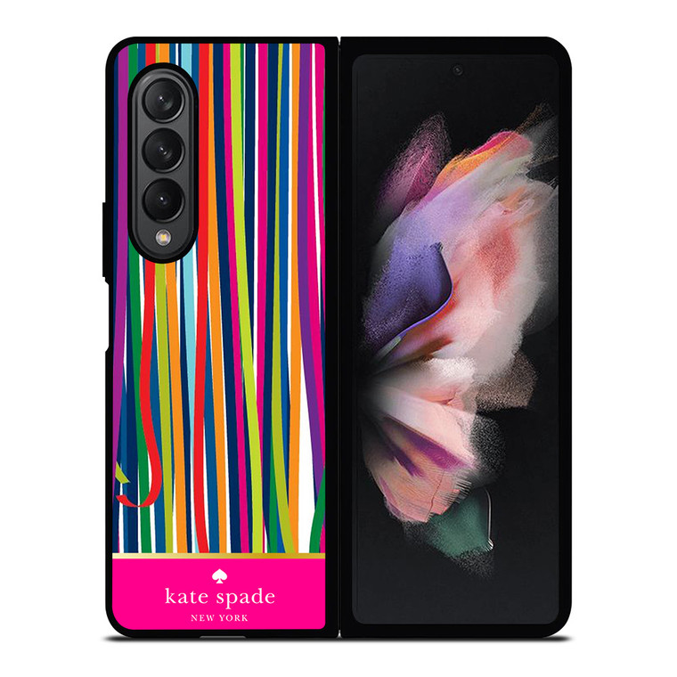 KATE SPADE ABSTRACT STRIPE Samsung Galaxy Z Fold 3 Case Cover