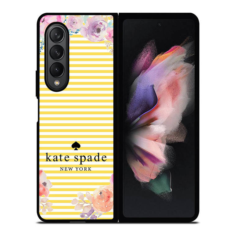 KATE SPADE NEW YORK FLORAL 2 Samsung Galaxy Z Fold 3 Case Cover
