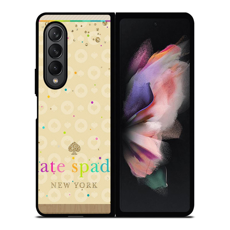 KATE SPADE NEW YORK RAINBOW CREAM Samsung Galaxy Z Fold 3 Case Cover