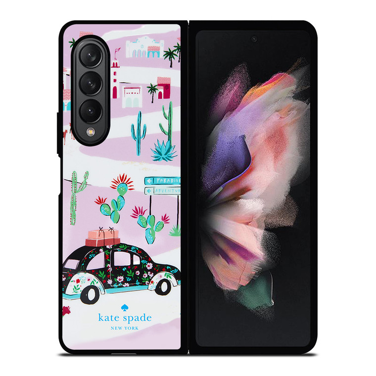KATE SPADE NEW YORK ROAD TRIP Samsung Galaxy Z Fold 3 Case Cover