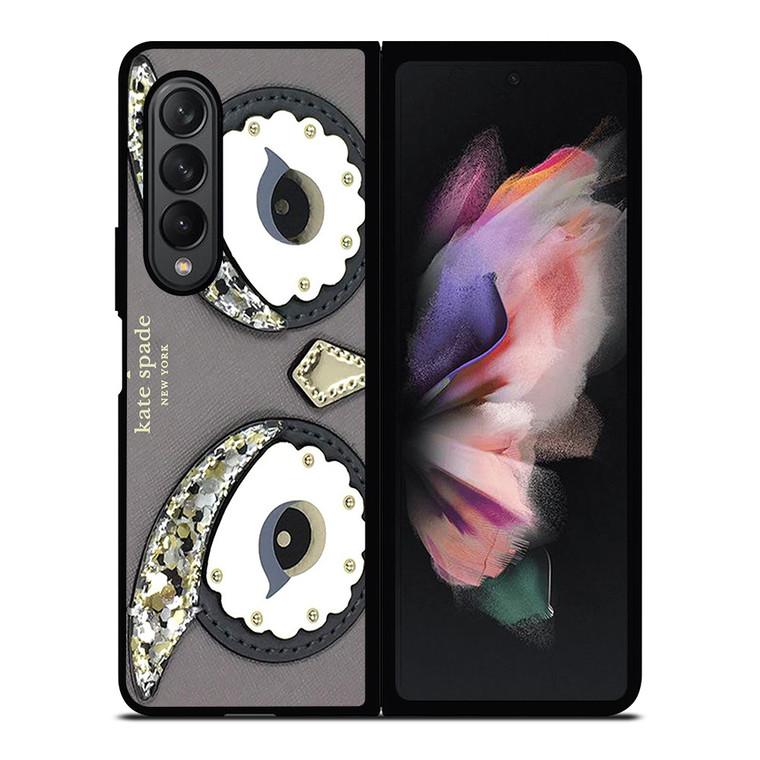 KATE SPADE OWL APPLIQUE Samsung Galaxy Z Fold 3 Case Cover
