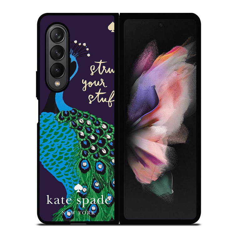 KATE SPADE PEACOCK Samsung Galaxy Z Fold 3 Case Cover