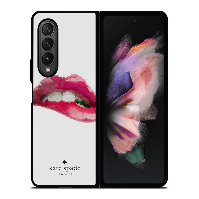 KATE SPADE RED LIPS Samsung Galaxy Z Fold 3 Case Cover