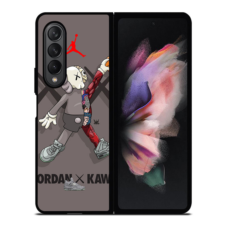 KAWS AIR JORDAN Samsung Galaxy Z Fold 3 Case Cover
