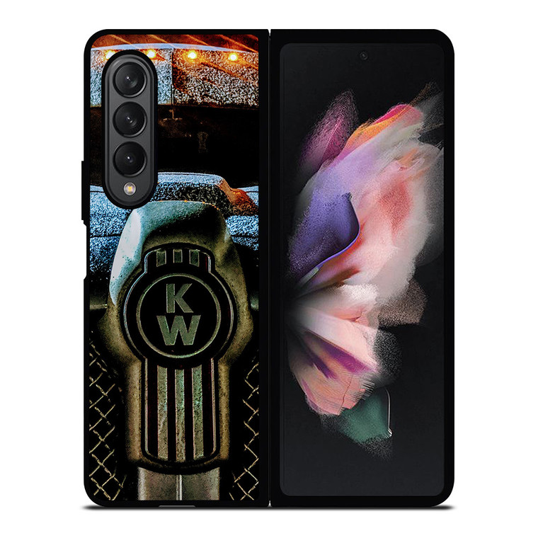 KENWORTH TRUCK EMBLEM Samsung Galaxy Z Fold 3 Case Cover KENWORTH TRUCK EMBLEM Samsung Galaxy Z Fold 3 Case Cover