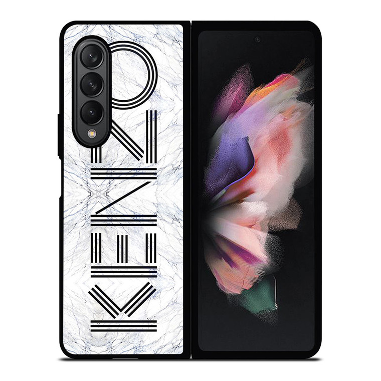 KENZO PARIS MARBLE Samsung Galaxy Z Fold 3 Case Cover