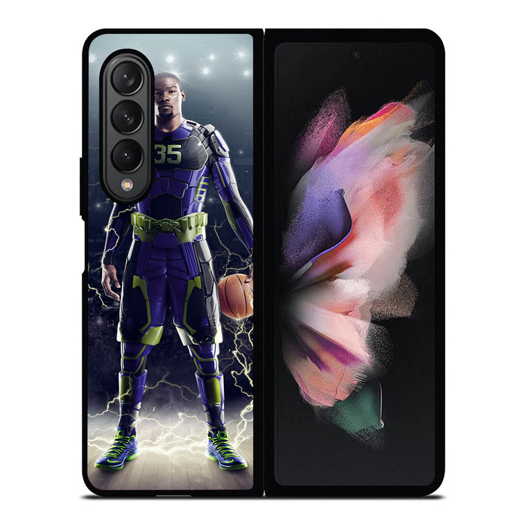 KEVIN DURANT 35 BASEBALL Samsung Galaxy Z Fold 3 Case Cover