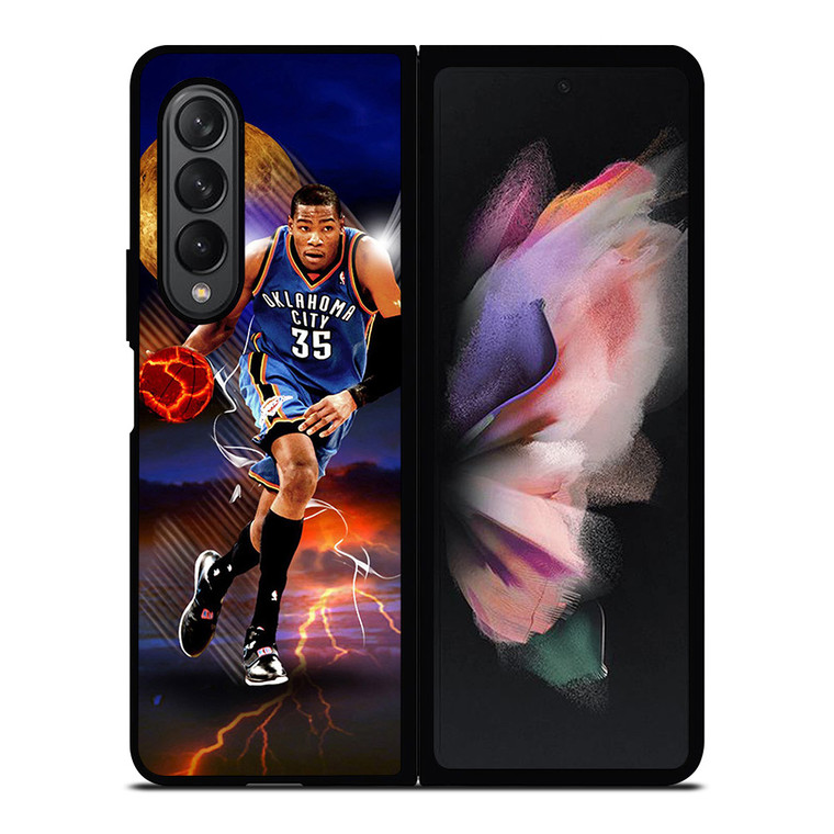 KEVIN DURANT OKLAHOMA CITY NBA Samsung Galaxy Z Fold 3 Case Cover