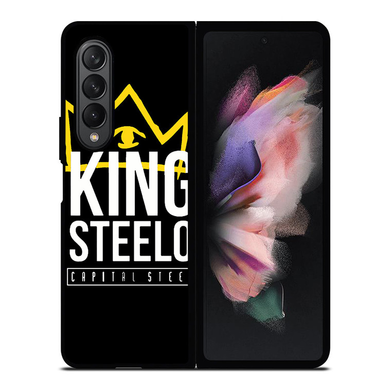 KING STEELO CAPITAL STEEZ LOGO Samsung Galaxy Z Fold 3 Case Cover