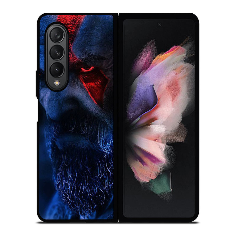 KRATOS FACE GOD OF WAR 4 Samsung Galaxy Z Fold 3 Case Cover