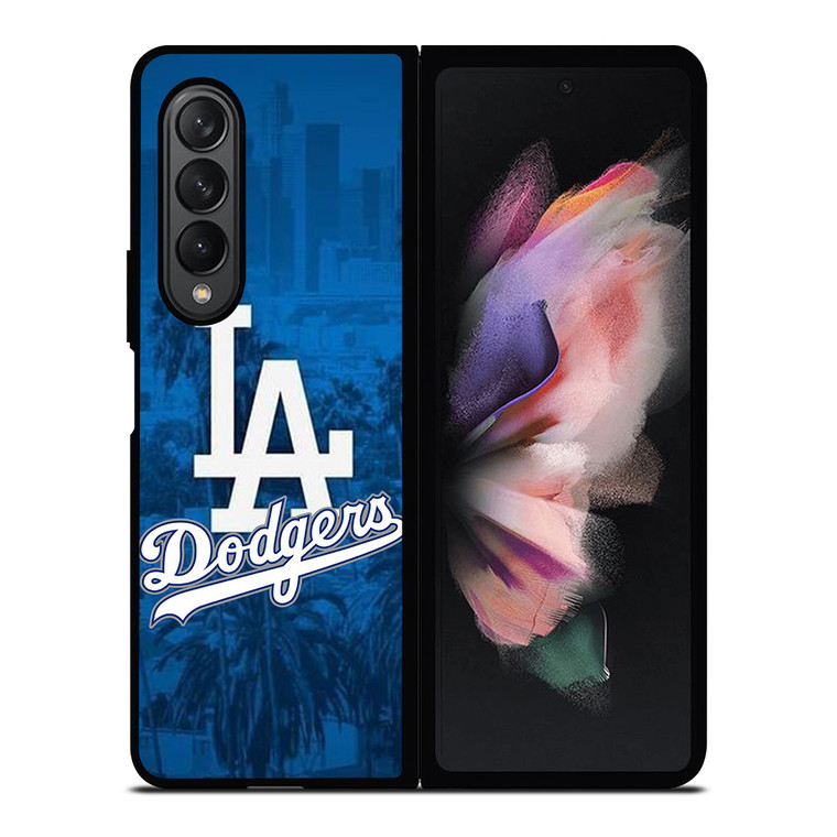LA DODGERS LOGO LOS ANGELES Samsung Galaxy Z Fold 3 Case Cover