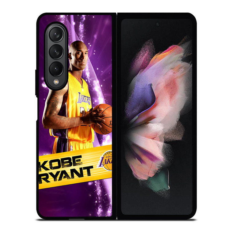 LA LAKERS KOBE BRYANT NBA Samsung Galaxy Z Fold 3 Case Cover