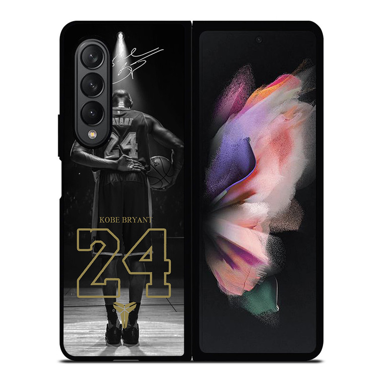 LA LAKERS KOBE BRYANT SIGNATURE 3 Samsung Galaxy Z Fold 3 Case Cover