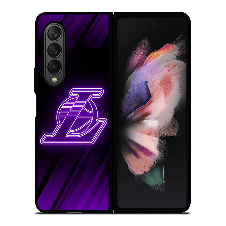 LA LAKERS NBA BASKETBALL LOS ANGELES Samsung Galaxy Z Fold 3 Case Cover