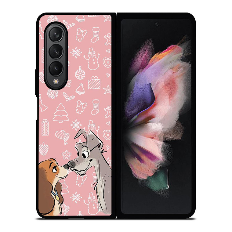 LADY AND THE TRAMP DISNEY CARTOON LOVE Samsung Galaxy Z Fold 3 Case Cover