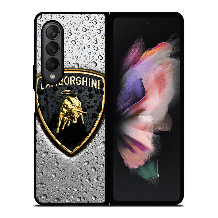 LAMBORGHINI EMBLEM Samsung Galaxy Z Fold 3 Case Cover LAMBORGHINI EMBLEM Samsung Galaxy Z Fold 3 Case Cover