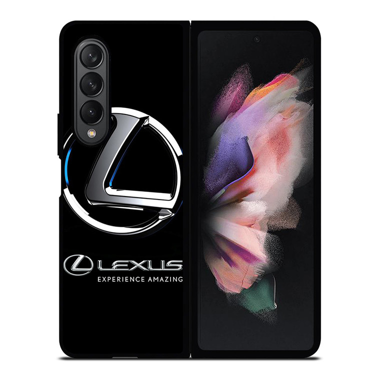 LEXUS LOGO BLACK Samsung Galaxy Z Fold 3 Case Cover
