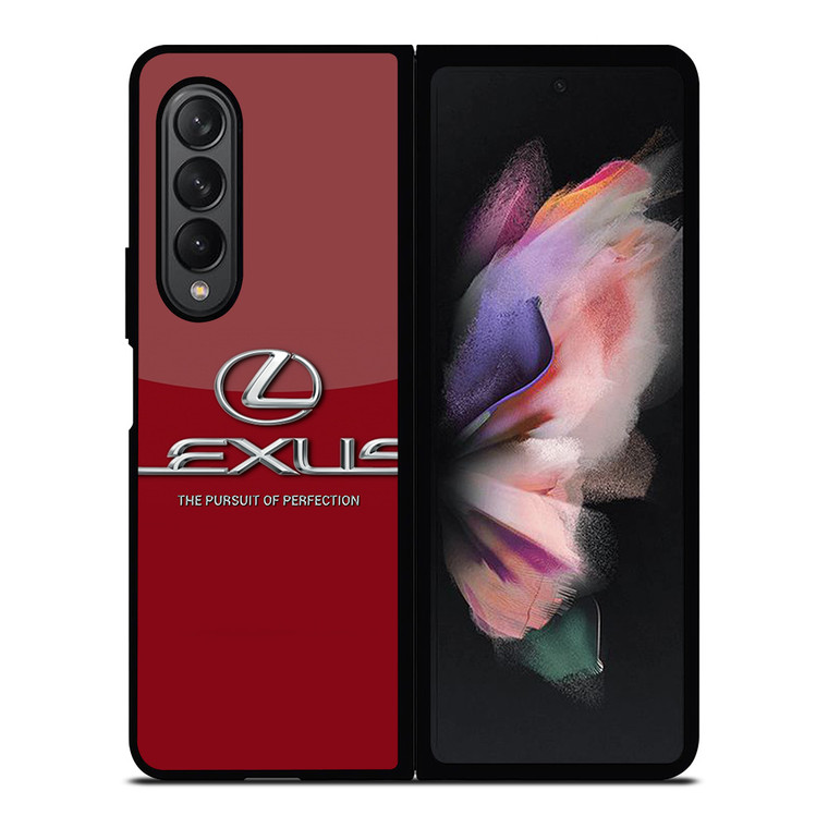 LEXUS THE PURSUIT OF PERFECTION EMBLEM Samsung Galaxy Z Fold 3 Case Cover