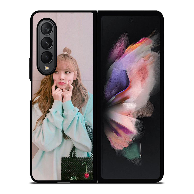 LISA BLACK PINK CUTE Samsung Galaxy Z Fold 3 Case Cover