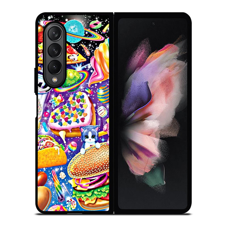LISA FRANK FOOD Samsung Galaxy Z Fold 3 Case Cover