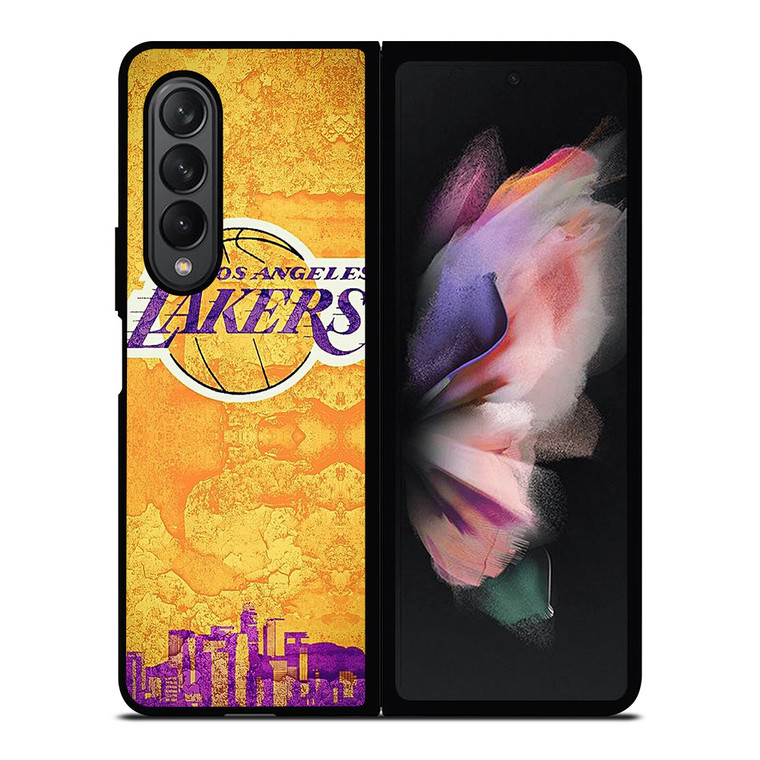LOS ANGELES LA LAKERS Samsung Galaxy Z Fold 3 Case Cover