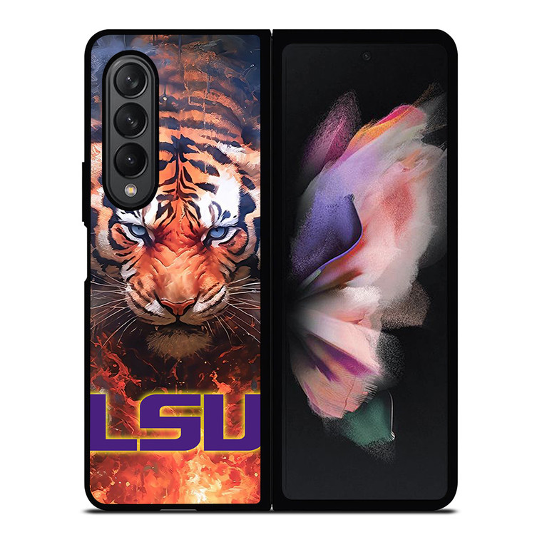 LSU TIGERS LOGO LOUISIANA STATE UNIVERSITY ICON Samsung Galaxy Z Fold 3 Case Cover