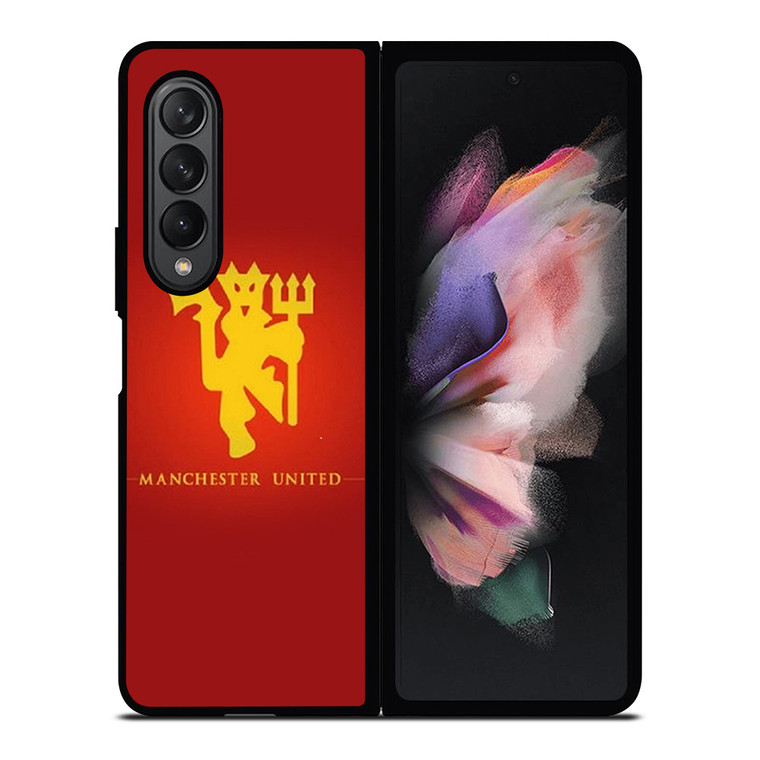 MANCHESTER UNITED DEVIL SYMBOL Samsung Galaxy Z Fold 3 Case Cover