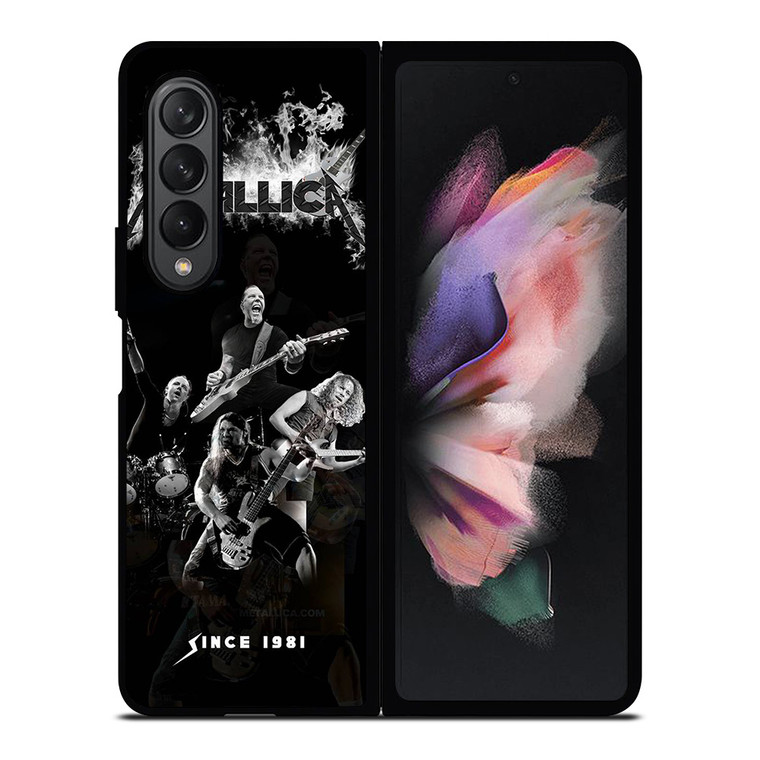 METALLICA ROCK BAND Samsung Galaxy Z Fold 3 Case Cover METALLICA ROCK BAND Samsung Galaxy Z Fold 3 Case Cover