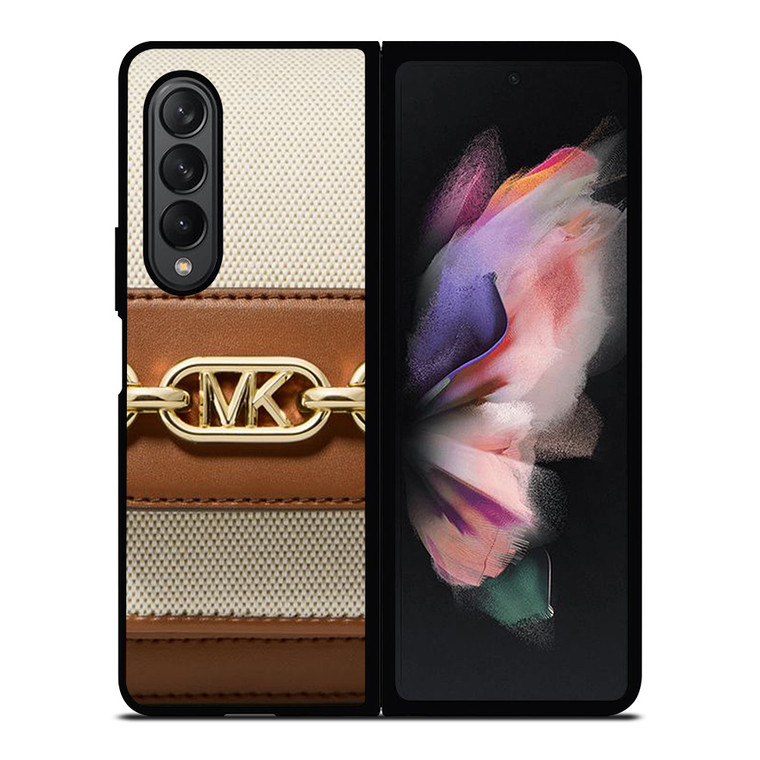 MICHAEL KORS MK LOGO HAND BAG Samsung Galaxy Z Fold 3 Case Cover