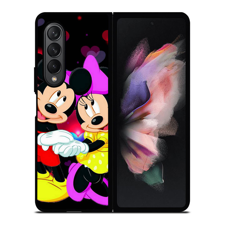 MICKEY MINNIE MOUSE DISNEY LOVE Samsung Galaxy Z Fold 3 Case Cover MICKEY MINNIE MOUSE DISNEY LOVE Samsung Galaxy Z Fold 3 Case Cover