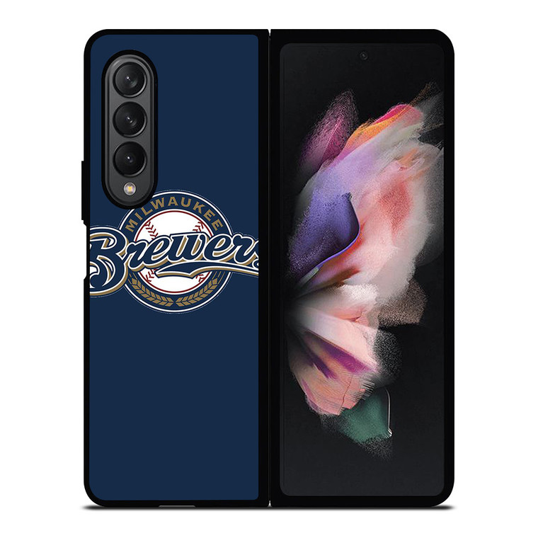 MILWAUKEE BREWERS BASEBALL TEAM LOGO Samsung Galaxy Z Fold 3 Case Cover