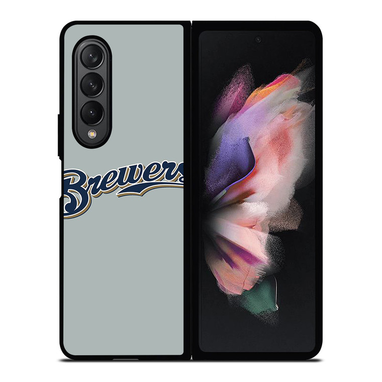 MILWAUKEE BREWERS LOGO BASEBALL TEAM Samsung Galaxy Z Fold 3 Case Cover