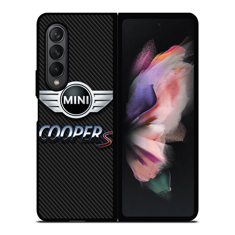 MINI COOPER S CARBON Samsung Galaxy Z Fold 3 Case Cover