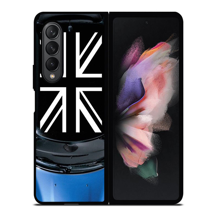 MINI COOPER UNIONS JACK BLUE Samsung Galaxy Z Fold 3 Case Cover